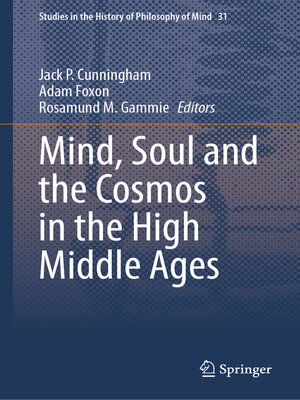 cover image of Mind, Soul and the Cosmos in the High Middle Ages